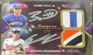 Bobby Witt Jr. / Gunnar Henderson #SLDP-WH