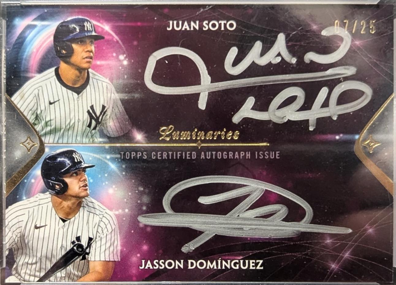 Jasson Dominguez / Juan Soto #SLDA-SD