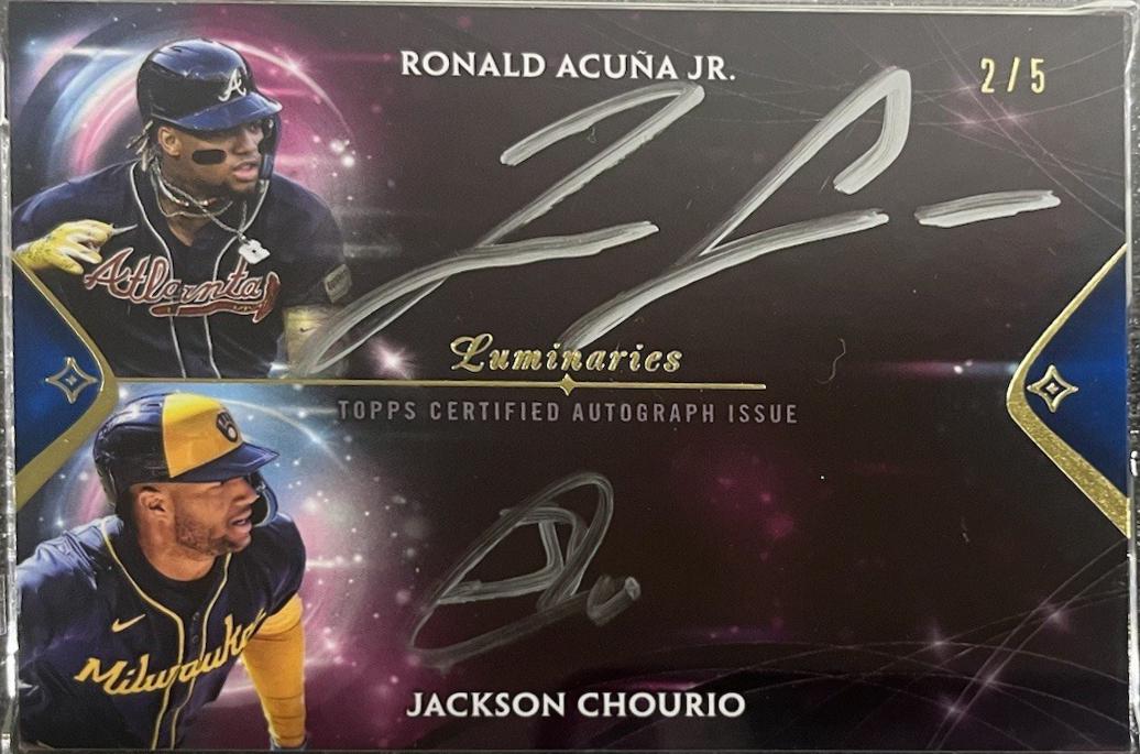 Ronald Acuna Jr. / Jackson Chourio #SLDA-AC