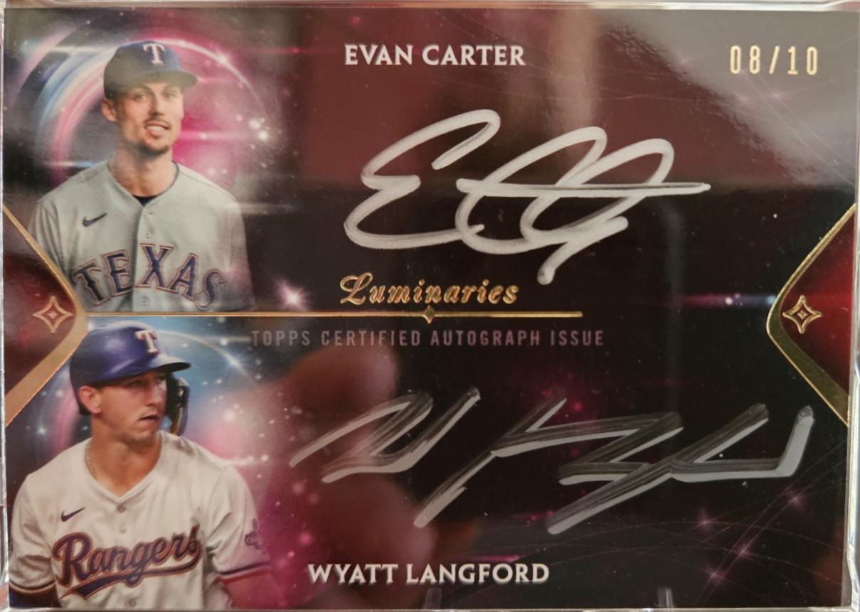 Wyatt Langford / Evan Carter #SLDA-CLA