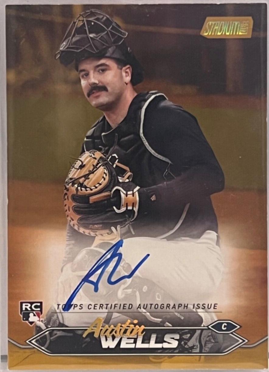 Austin Wells [Gold Rainbow] #SCBA-AW