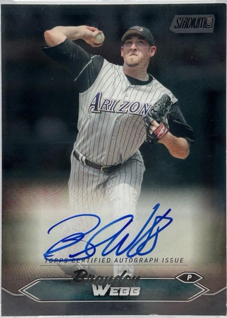 Brandon Webb [Black Foil] #SCBA-BWE