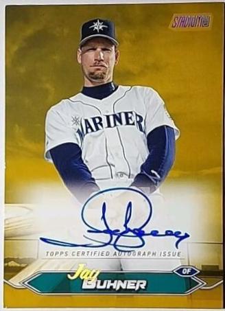 Jay Buhner [Gold Rainbow] #SCBA-JBU