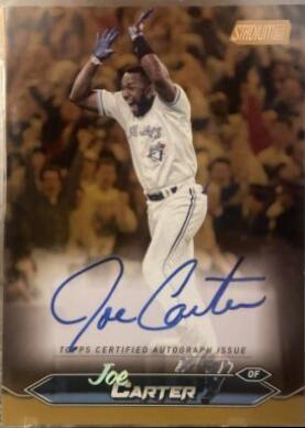 Joe Carter [Gold Rainbow] #SCBA-JCA