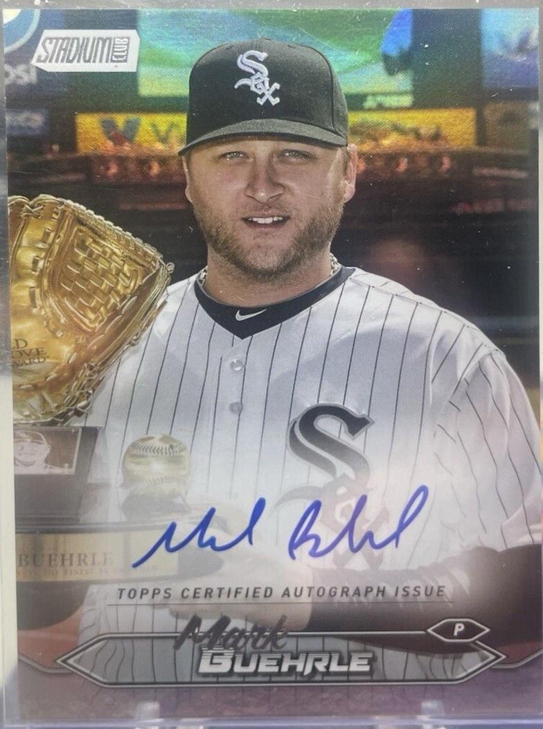 Mark Buehrle [Rainbow Foilboard] #SCBA-MB