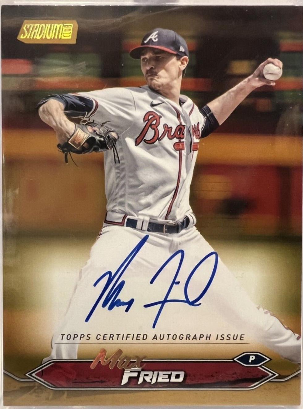 Max Fried [Gold Rainbow] #SCBA-MF