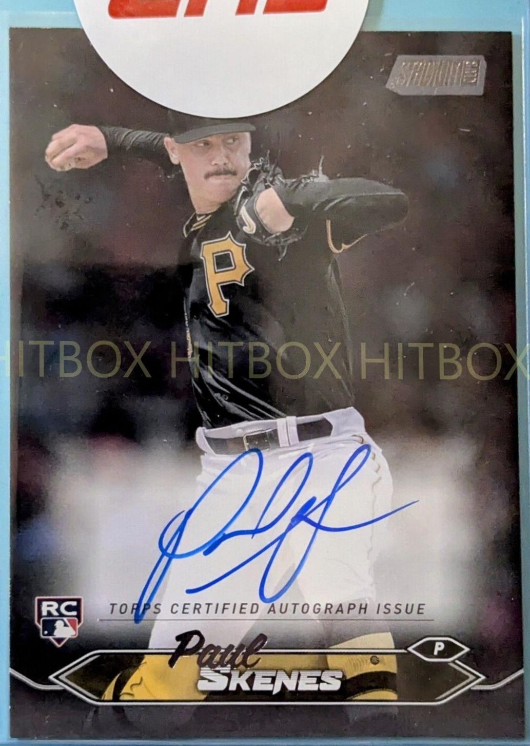 Paul Skenes [Black Foil] #SCBA-PS