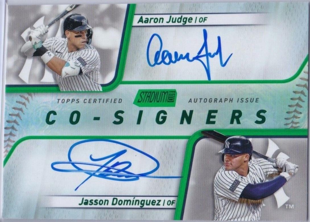 Aaron Judge / Jasson Dominguez #CSA-JD