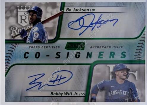 Bo Jackson / Bobby Witt Jr. #CSA-JW