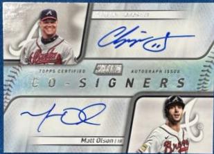 Chipper Jones / Matt Olson #CSA-JO