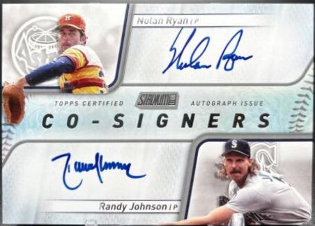 Nolan Ryan / Randy Johnson #CSA-RJ