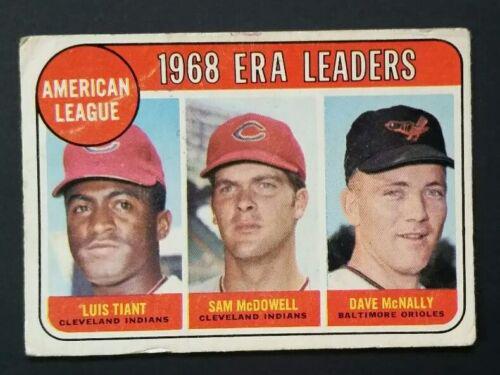 AL ERA Leaders [Tiant, McDowell, McNally] #7