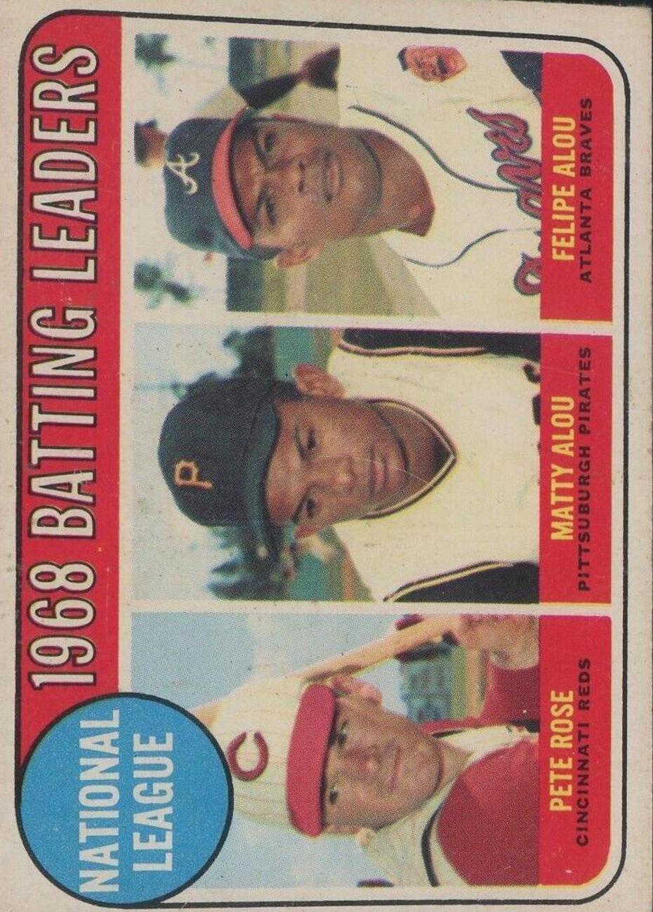 NL Batting Leaders [P. Rose, M. Alou, F. Alou] #2