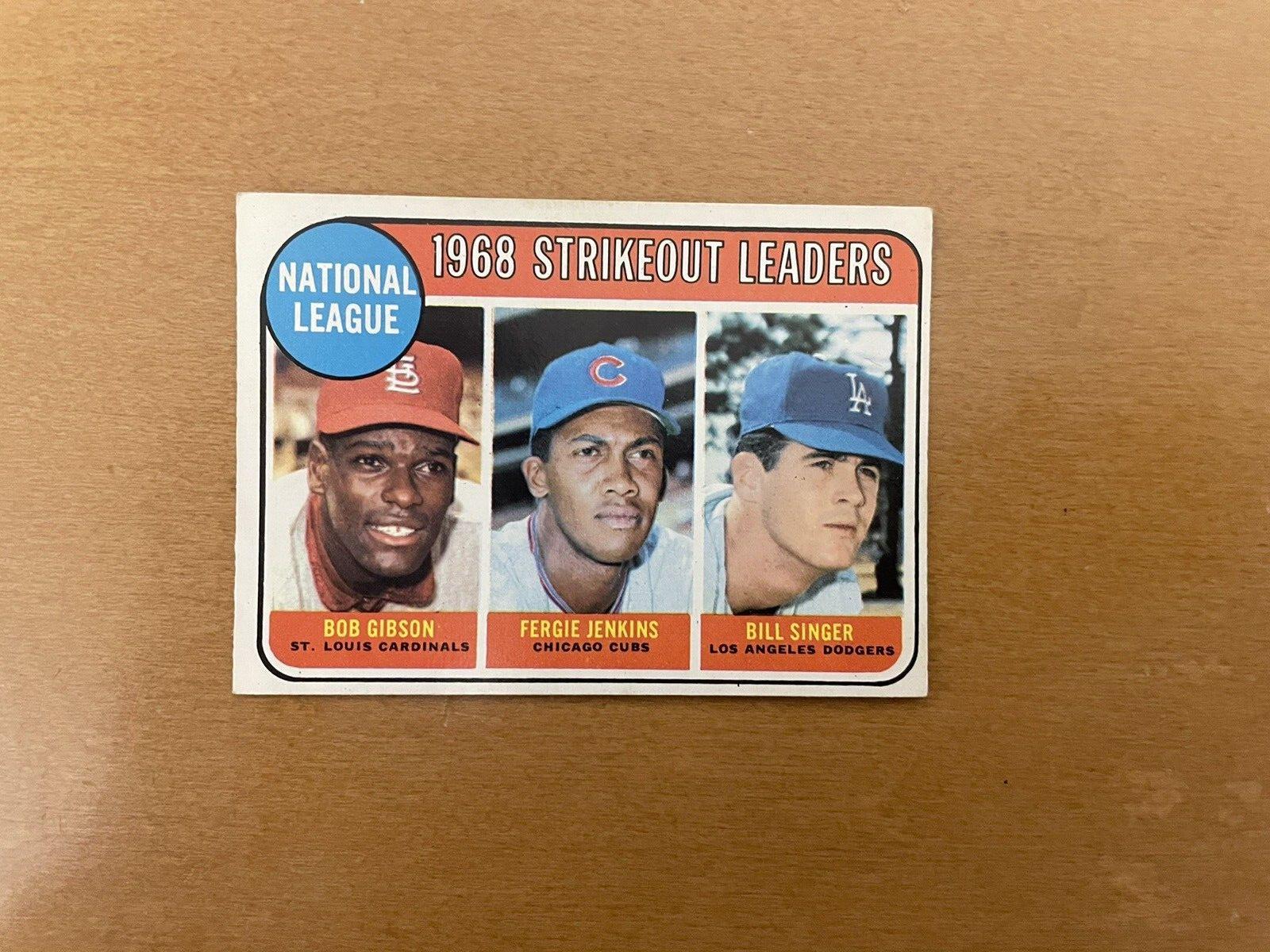 NL Strikeout Leader [Gibson, Jenkins, Singer] #12