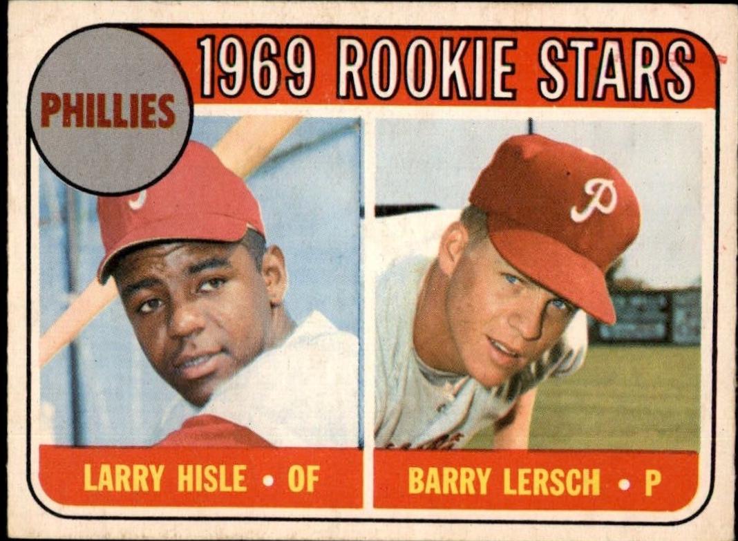 Phillies Rookies [L. Hisle, B. Lersch] #206