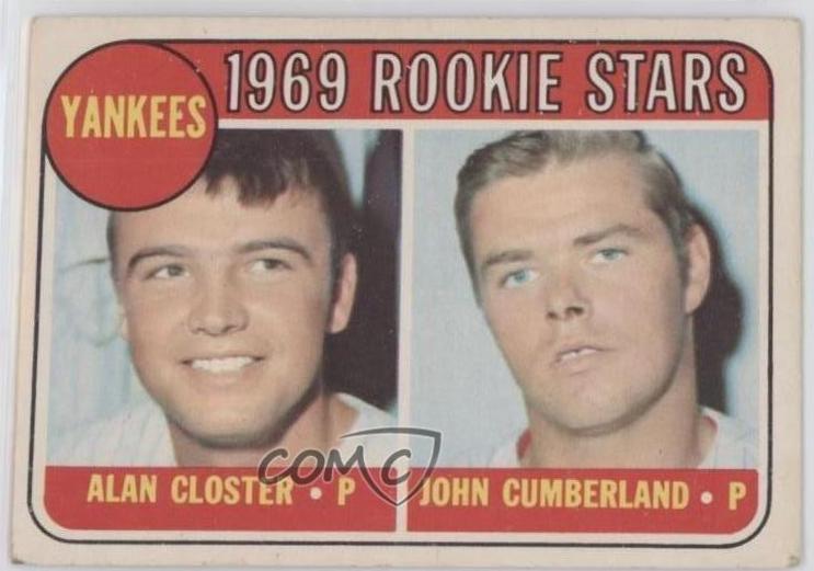 Yankees Rookies [A. Closter, J. Cumberland] #114
