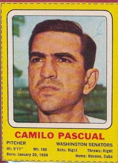 Camilo Pascual [Hand Cut]
