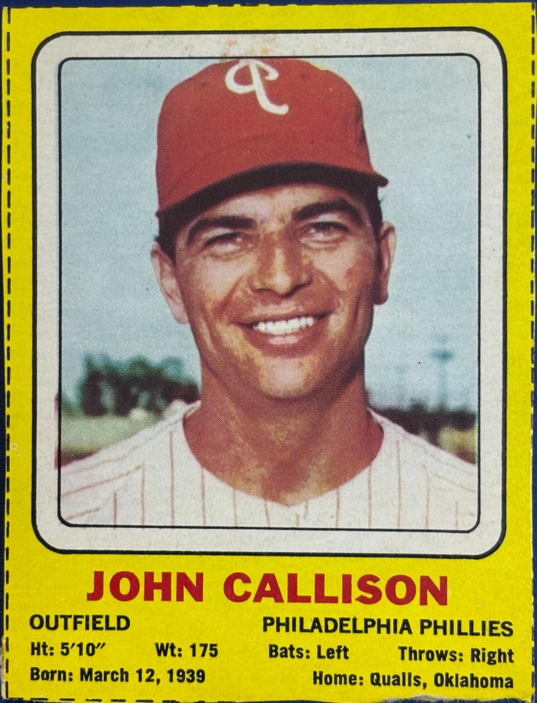 John Callison [Hand Cut]