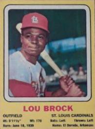Lou Brock [Hand Cut]