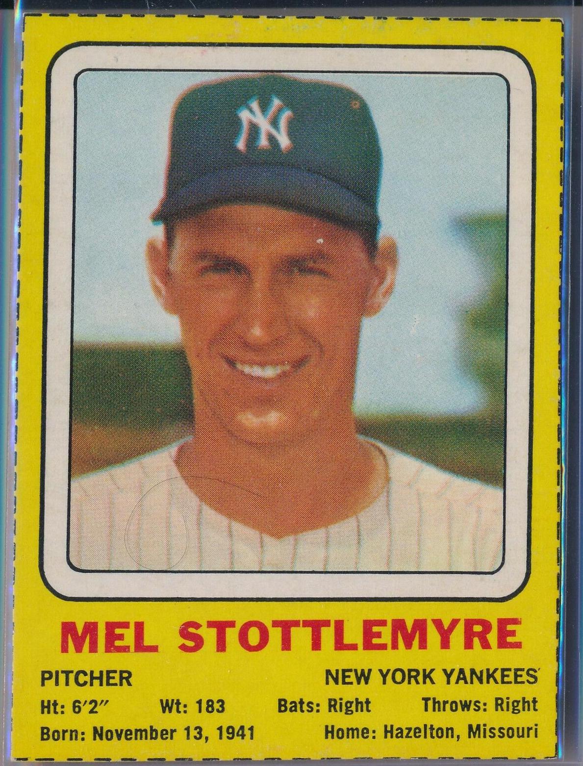 Mel Stottlemyre [Hand Cut]