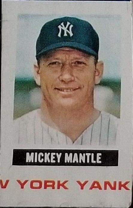 Mickey Mantle [Hand Cut Side Panel]