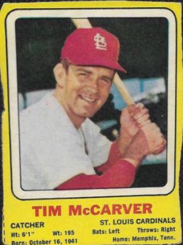 Tim McCarver [Hand Cut]