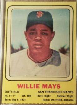 Willie Mays [Hand Cut]