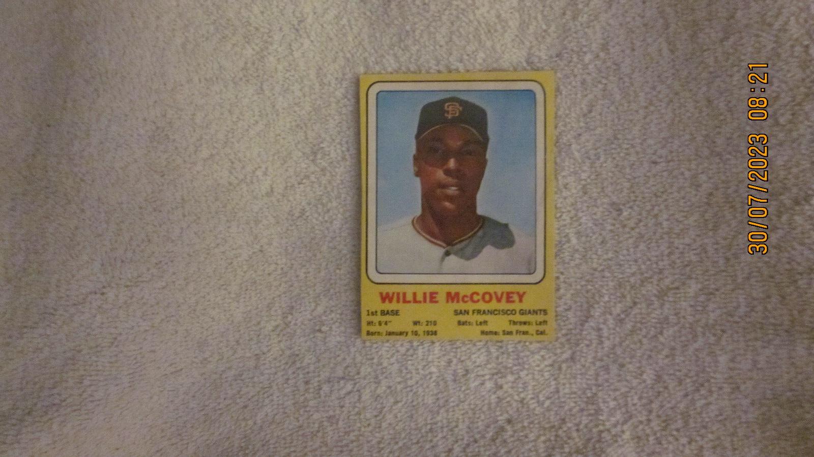 Willie McCovey [Hand Cut Side Panel]
