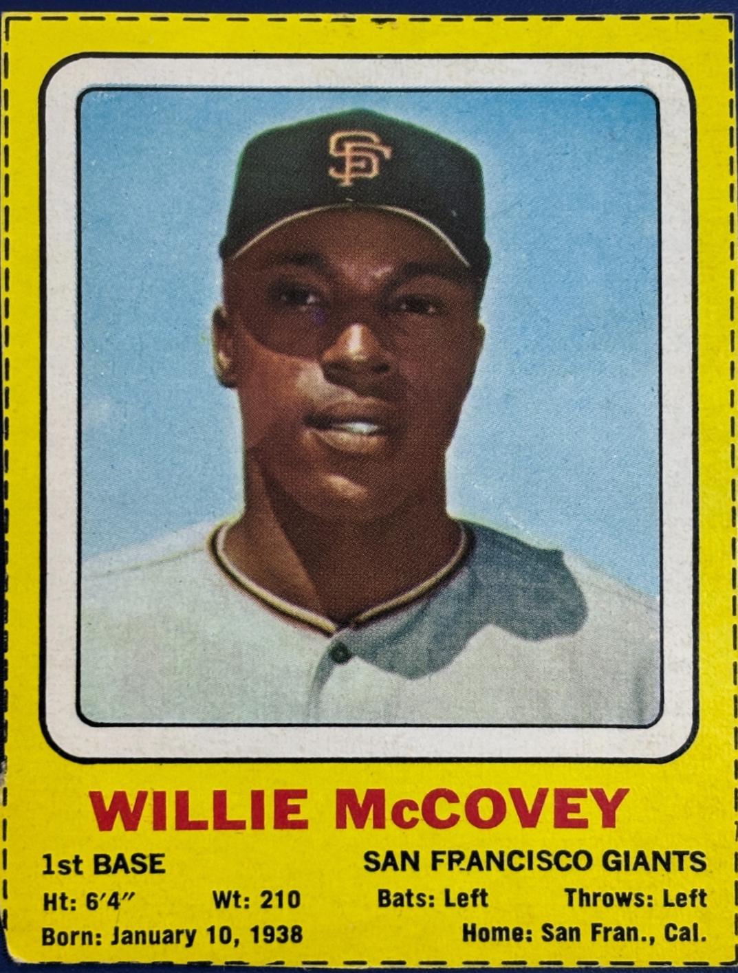 Willie McCovey [Hand Cut]