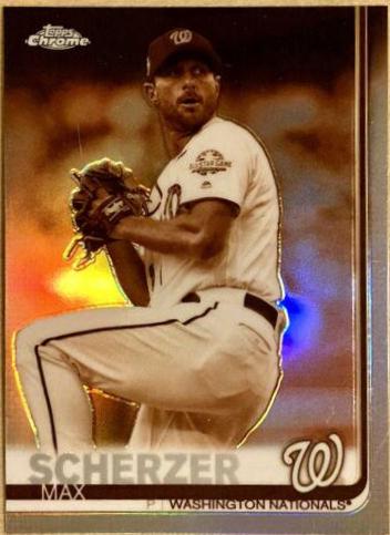 Max Scherzer [Sepia Refractor] #140