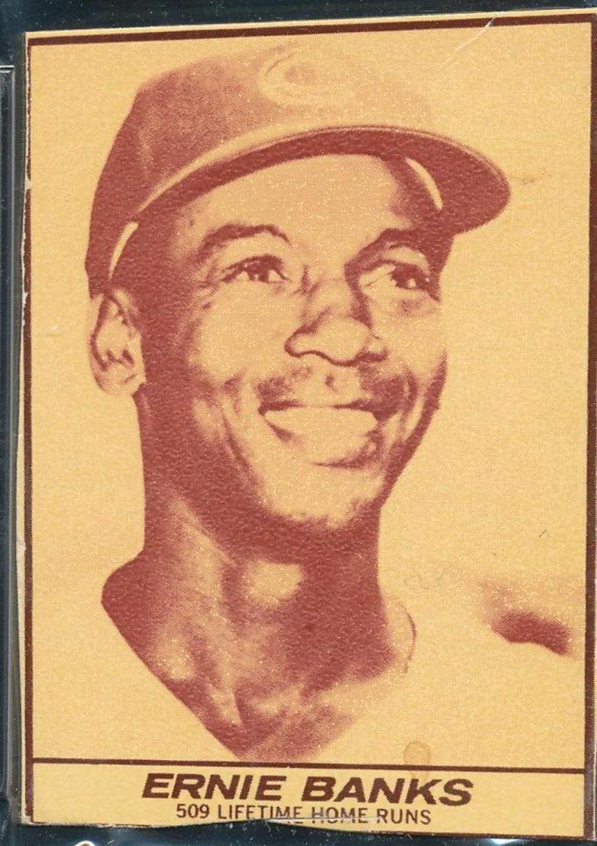 Ernie Banks [Hand Cut]