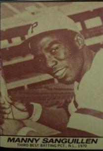 Manny Sanguillen [Hand Cut]
