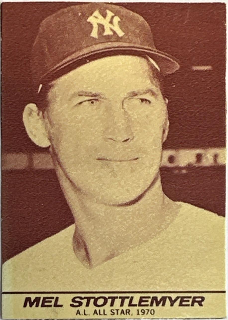 Mel Stottlemyer [Hand Cut Stottlemyre]