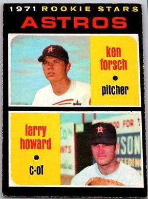 Astros Rookies [K. Forsch, L. Howard] #102