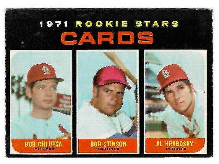 Cards Rookies [Chlupsa, Stinson, Hrabosky] #594