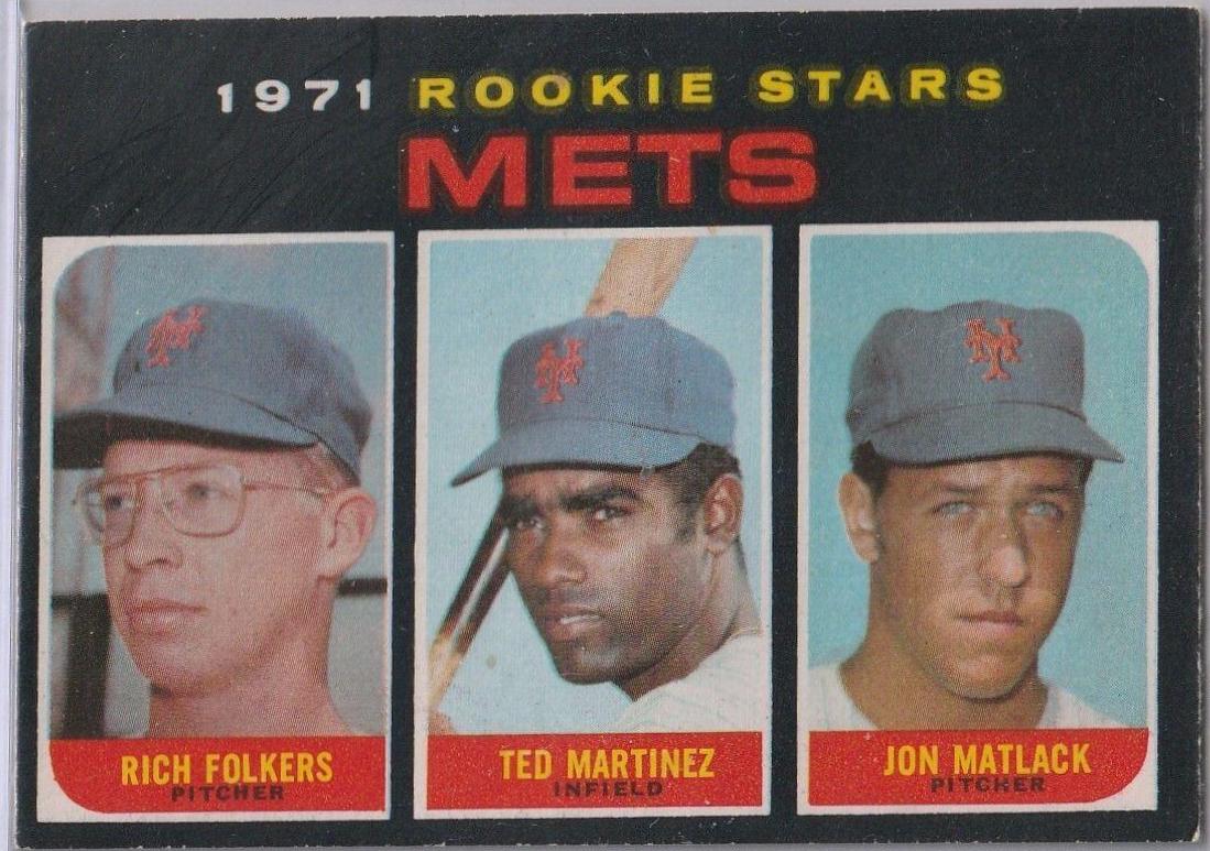 Mets Rookies [Folkers, Martinez, Matlack] #648