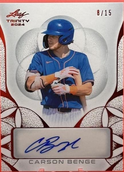 Carson Benge [Red] #BA-CB3