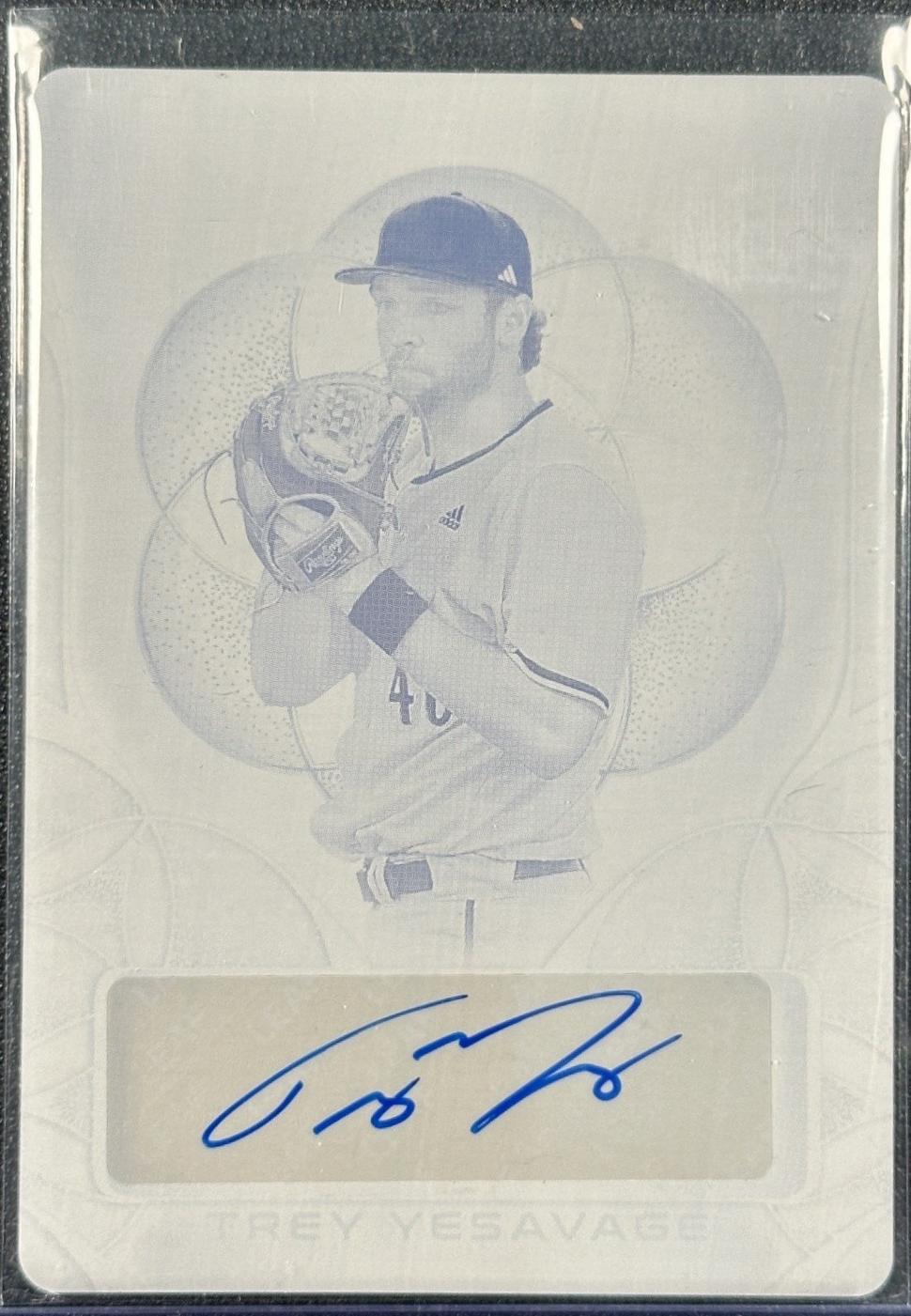 Trey Yesavage [Printing Plate] #BA-TY1