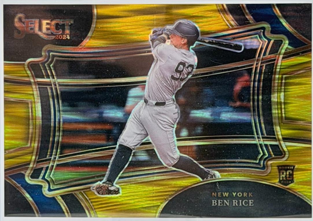 Ben Rice [Gold Flash Prizm] #68