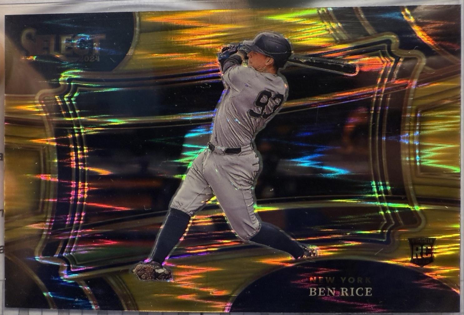 Ben Rice [Gold Prizm] #68