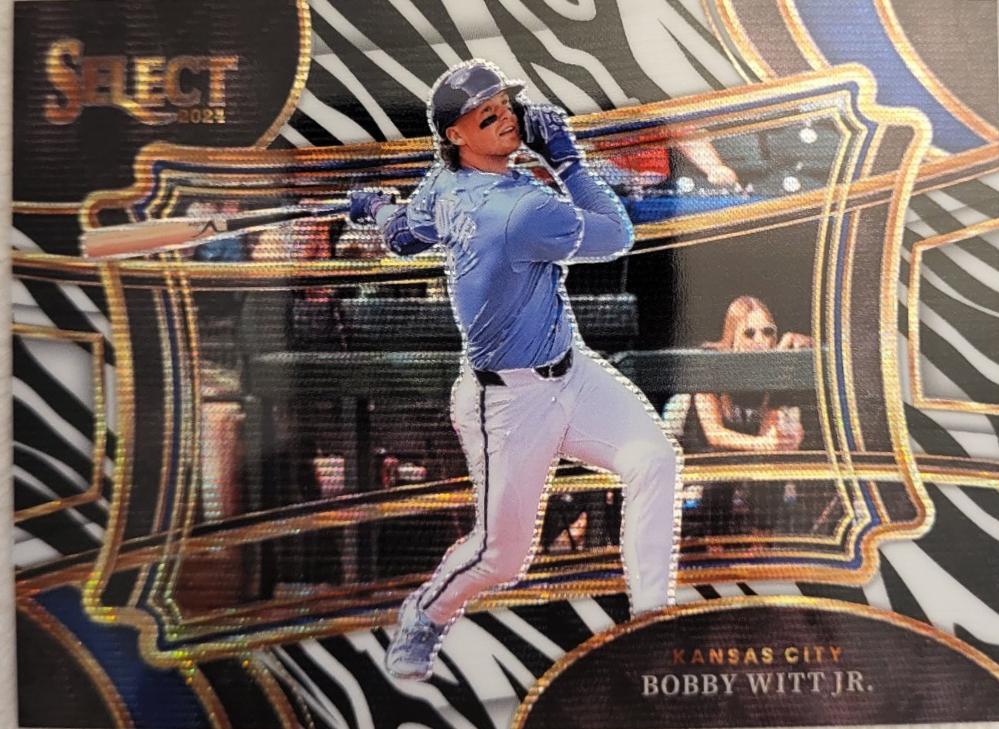 Bobby Witt [Zebra Prizm] #40