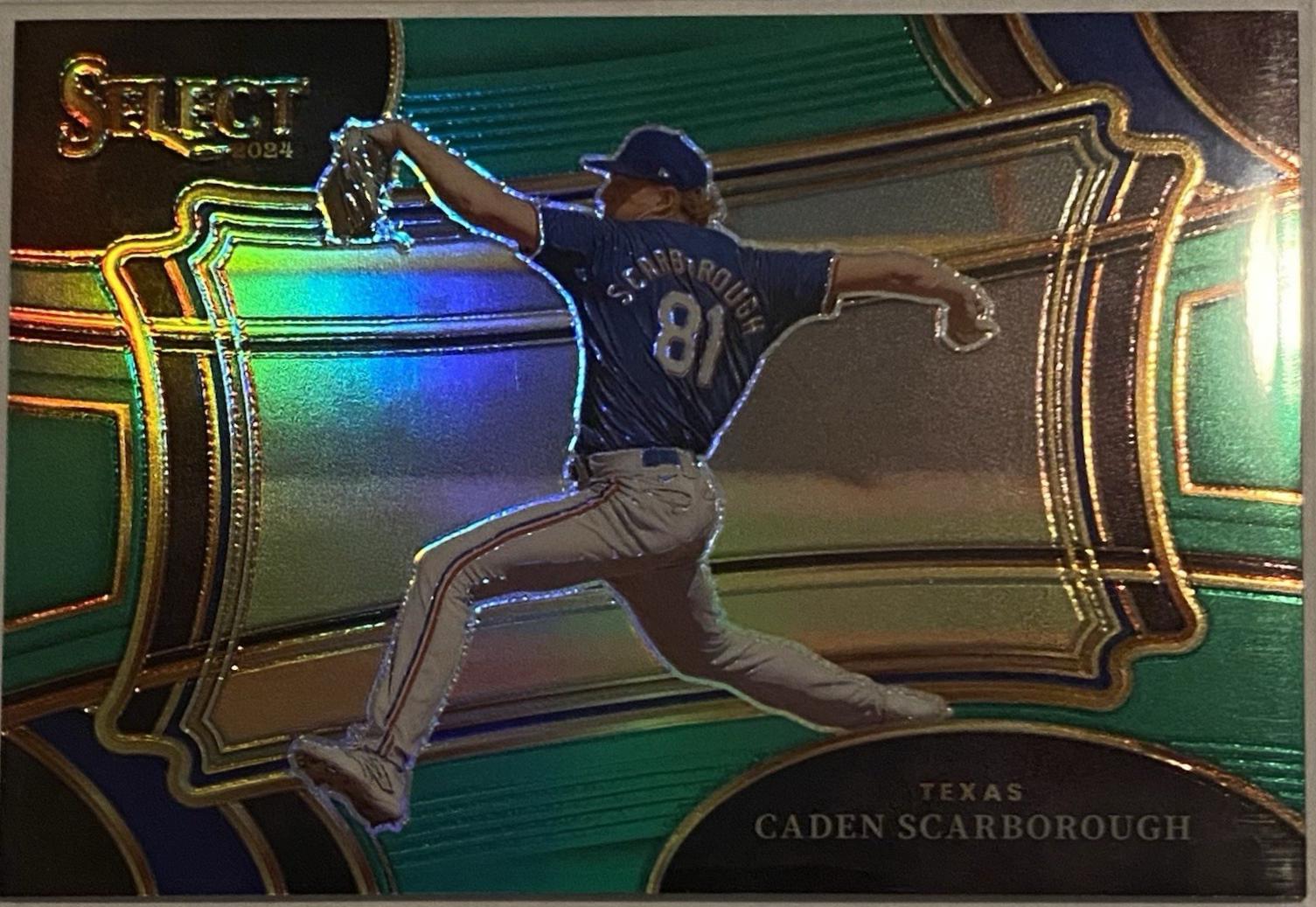 Caden Scarborough [Green Prizm] #49