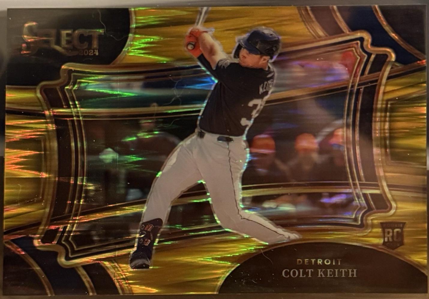 Colt Keith [Gold Flash Prizm] #24