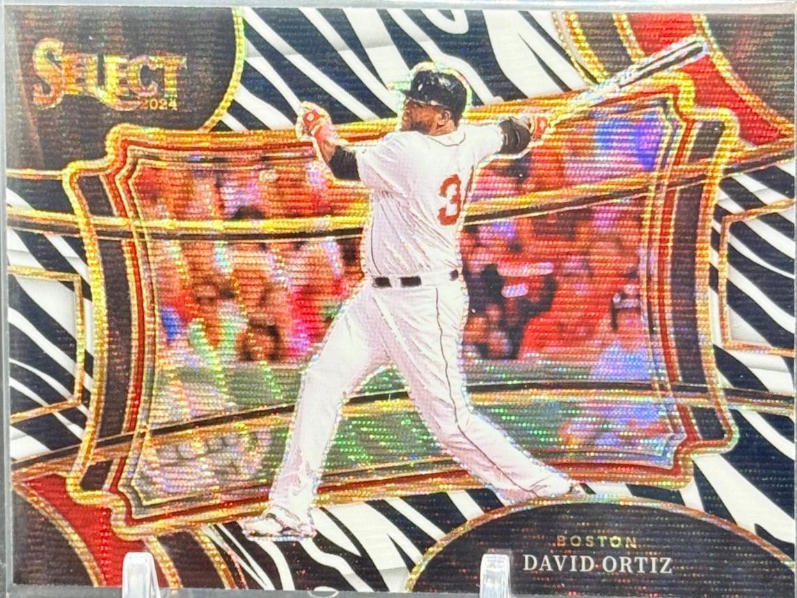 David Ortiz [Zebra Prizm] #46