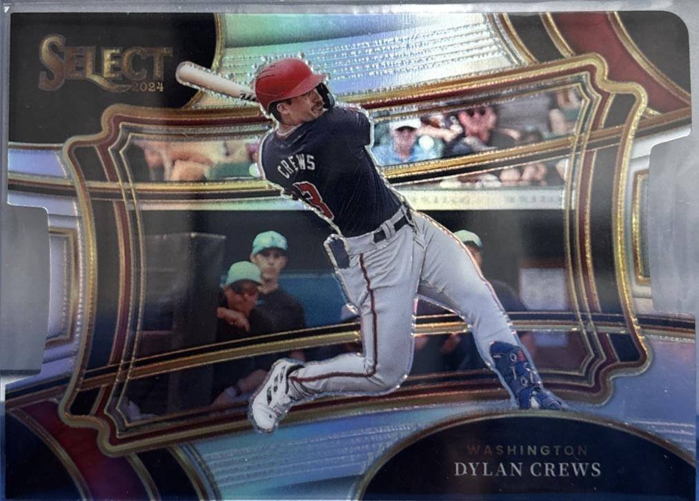 Dylan Crews [Silver Prizm Die-Cut] #1