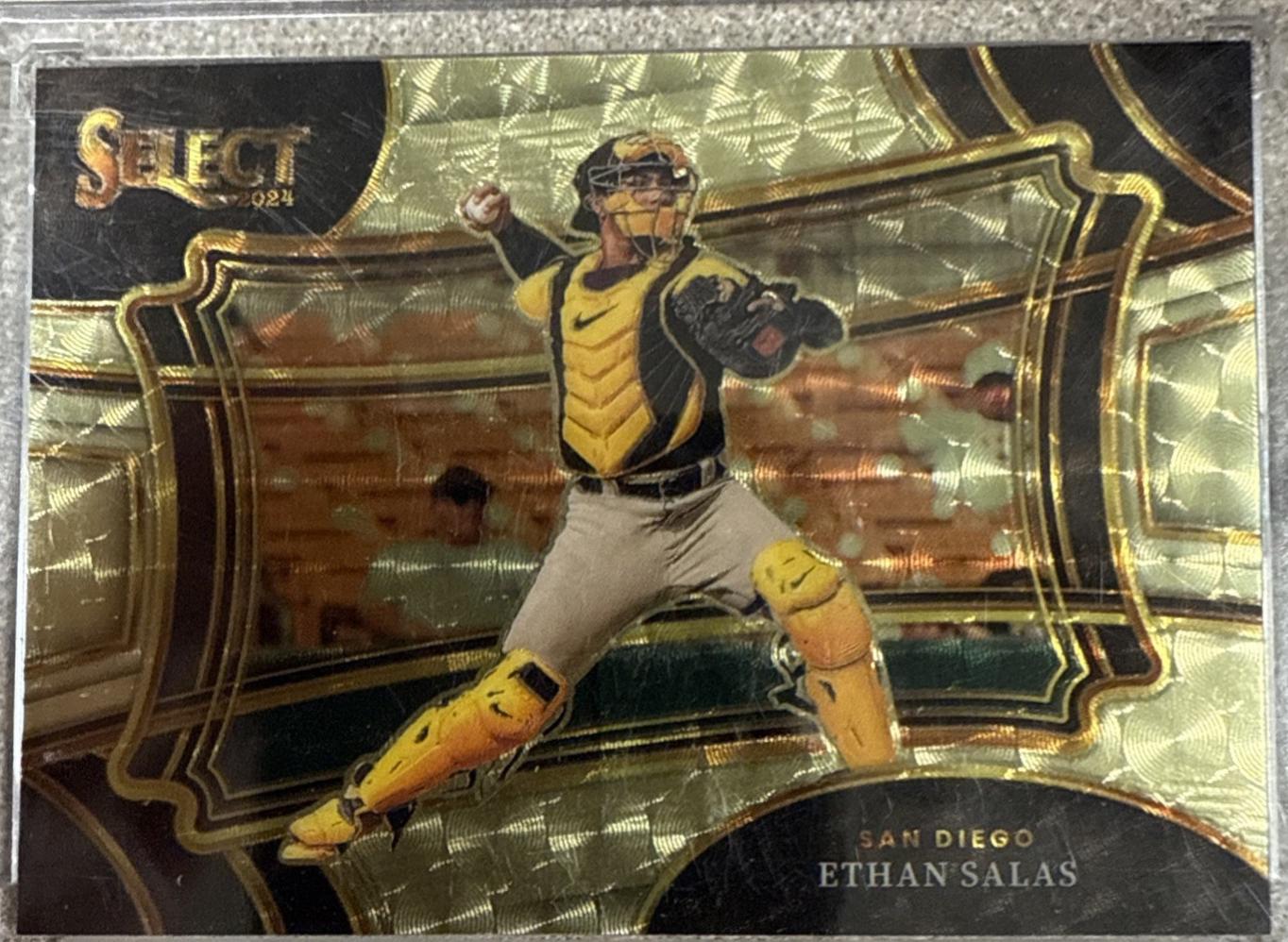 Ethan Salas [Gold Vinyl Prizm] #7