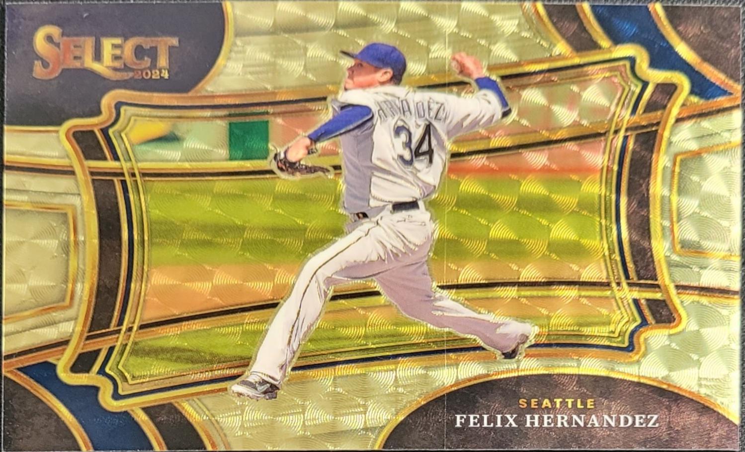 Felix Hernandez [Gold Vinyl Prizm] #74