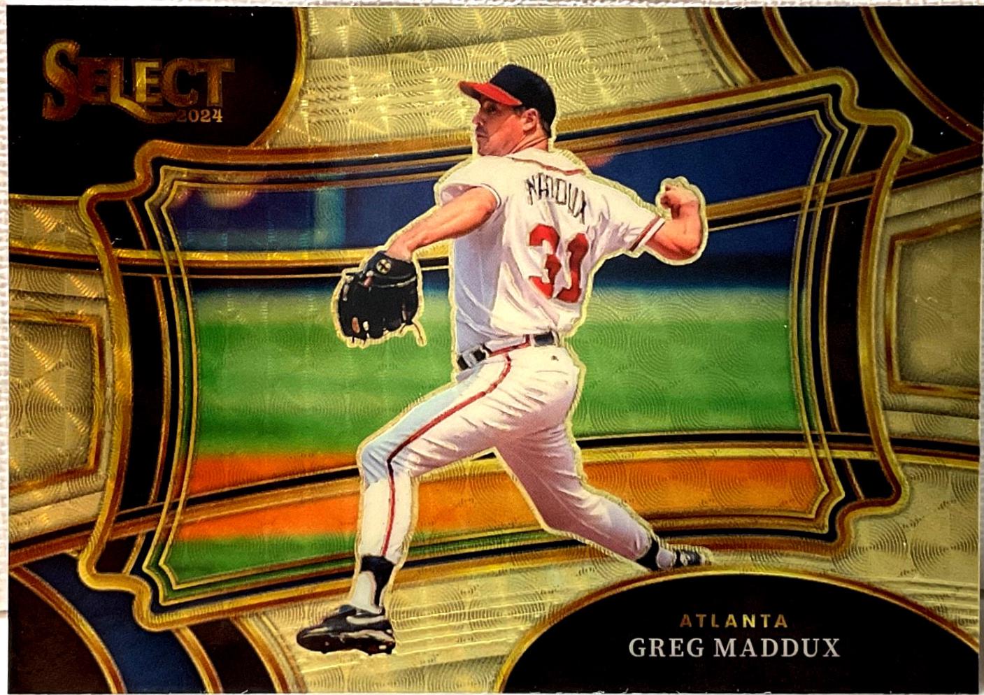 Greg Maddux [Gold Vinyl Prizm] #23