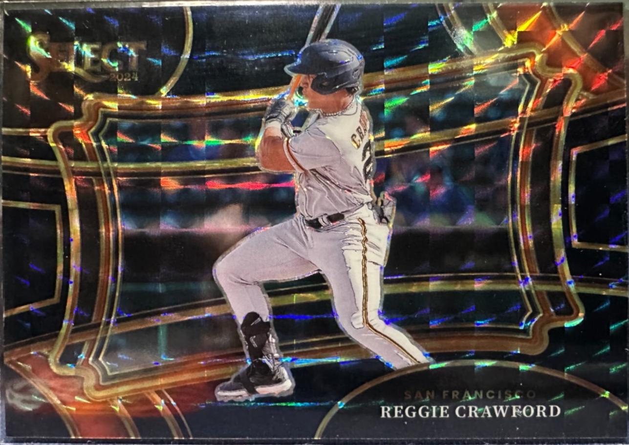 Reggie Crawford [Black Finite Prizm] #18