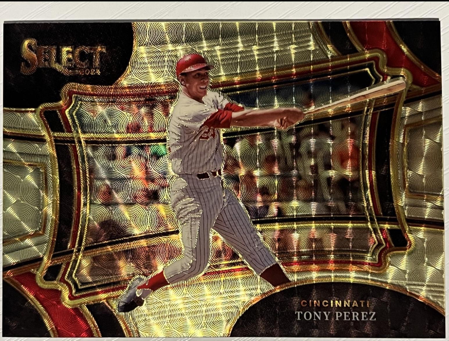 Tony Perez [Gold Vinyl Prizm] #84